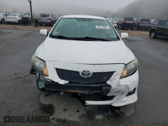 2009 Toyota Corolla with VIN 2T1BU40E09C129956, listed as a Copart auction lot 49410005 with 158,677 mi miles and Salvage Title. Bid and sale history available at carsss.com. Image 5.