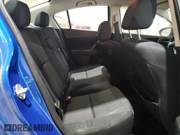 2012 Mazda 3 i Touring with VIN JM1BL1V88C1683763, listed as a Copart auction lot 57326725 with 132,544 mi miles and Salvage title. Bid and sale history available at DreamBid. Image 10.