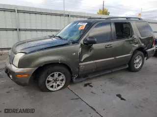 2003 Mercury Mountaineer Convenience with VIN 4M2ZU86K93UJ18039, listed as a Copart auction lot 75466204 with 0 mi miles and Salvage Title. Bid and sale history available at carsss.com. Image 1.