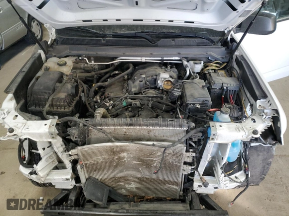 2021 Chevrolet Colorado 4WD Work Truck with VIN 1GCGTBEN5M1145380, listed as a Copart auction lot 83498474 with 76,219 mi miles and Salvage title. Bid and sale history available at DreamBid. Image 11.