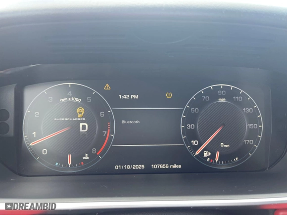 2014 Land Rover Range Rover Sport V8 Dynamic with VIN SALWR2EF3EA325907, listed as a Copart auction lot 42433885 with 107,656 mi miles and Clean Title. Bid and sale history available at carsss.com. Image 8.