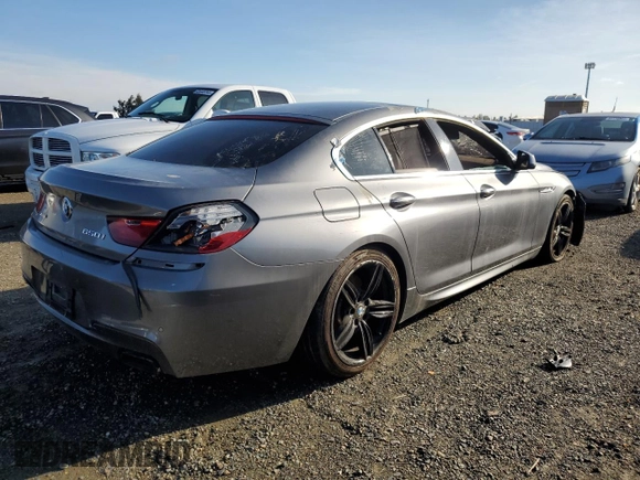 2013 BMW 6 Series 650i xDrive with VIN WBA6B4C57DDG67777, listed as a Copart auction lot 85151914 with 0 mi miles and Clean Title. Bid and sale history available at carsss.com. Image 3.