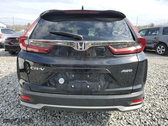 2022 Honda CR-V EX-L with VIN 2HKRW2H85NH630067, listed as a Copart auction lot 53479335 with 72,132 mi miles and Salvage Title. Bid and sale history available at carsss.com. Image 6.