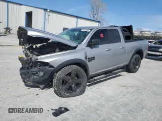 2019 Ram 1500 Classic Warlock with VIN 1C6RR6GG1KS675891, listed as a Copart auction lot 48757824 with 72,216 mi miles and Salvage Title. Bid and sale history available at carsss.com. Image 1.