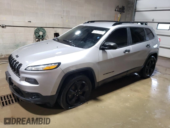 2017 Jeep Cherokee Altitude with VIN 1C4PJMAS1HW646417, listed as a Copart auction lot 60907915 with 124,357 mi miles and Clean title. Bid and sale history available at DreamBid. Image 1.