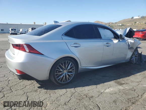 2014 Lexus IS 250 z VIN JTHBF1D27E5007609, wystawiony jako Copart lot #57139805 z przebiegiem 128 610 mil mil oraz Szkoda całkowita • Salvage title. Historia ofert i sprzedaży dostępna na DreamBid. Obrazek 3.