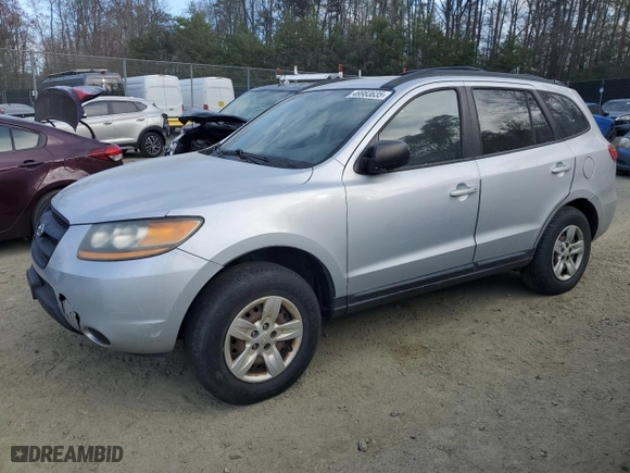 2009 Hyundai Santa Fe GLS with VIN 5NMSG13D89H278280, listed as a Copart auction lot 49983635 with 285,977 mi miles and Clean Title. Bid and sale history available at carsss.com. Image 1.