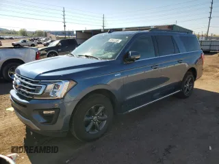 2020 Ford Expedition Max XLT с VIN 1FMJK1JT9LEA53067, выставлен на аукционе Copart как лот 55952285 с пробегом 100 021 миль миль и Списание • Salvage title. История ставок и продаж доступна на DreamBid. Изображение 1.