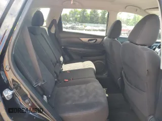 2016 Nissan Rogue SV with VIN KNMAT2MV6GP649753, listed as a Copart auction lot 60516504 with 98,381 mi miles and Salvage Title. Bid and sale history available at carsss.com. Image 11.