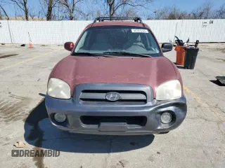 2005 Hyundai Santa Fe GLS with VIN KM8SC13D05U968258, listed as a Copart auction lot 48383205 with 190,131 mi miles and Salvage Title. Bid and sale history available at carsss.com. Image 5.