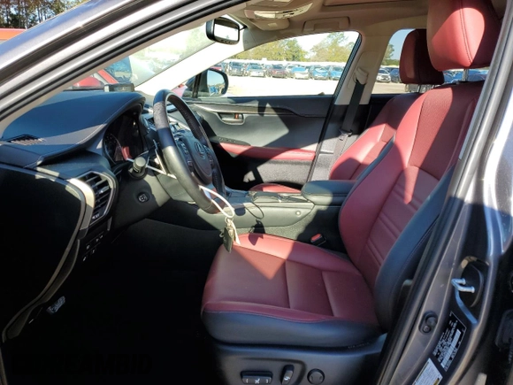 2021 Lexus NX with VIN JTJDARDZ8M2263887, listed as a Copart auction lot 49430365 with 34,270 mi miles and Salvage Title. Bid and sale history available at carsss.com. Image 7.