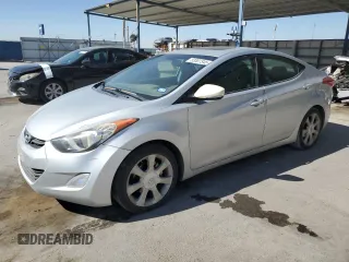 2012 Hyundai Elantra GLS with VIN KMHDH4AEXCU272222, listed as a Copart auction lot 53307345 with 103,639 mi miles and Salvage Title. Bid and sale history available at carsss.com. Image 1.