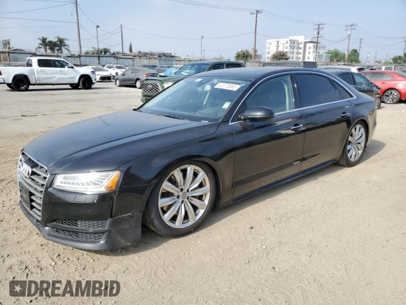 2017 Audi A8 with VIN WAU44AFD4HN014064, listed as a Copart auction lot 62373585 with 82,341 mi miles and Clean title. Bid and sale history available at DreamBid. Image 1.