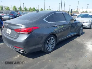 2018 Genesis G80 3.8L with VIN KMHGN4JE8JU257690, listed as a IAAI auction lot 42539996 with 50,619 mi miles and . Bid and sale history available at DreamBid. Image 4.