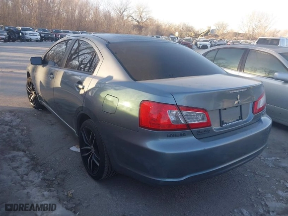 2009 Mitsubishi Galant ES with VIN 4A3AB36F39E026570, listed as a IAAI auction lot 41405761 with 201512 miles. Bid and sale history available at carsss.com. Image 3.