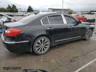 2013 Hyundai Genesis 5.0L R-Spec with VIN KMHGC4DH7DU219710, listed as a Copart auction lot 84150844 with 118,054 mi miles and Salvage Title. Bid and sale history available at carsss.com. Image 3.