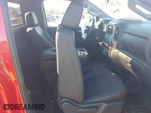 2020 Chevrolet Silverado 1500 Work Truck with VIN 3GCNWAEH3LG345516, listed as a IAAI auction lot 41593718 with 76,297 mi miles. Bid and sale history available at carsss.com. Image 5.