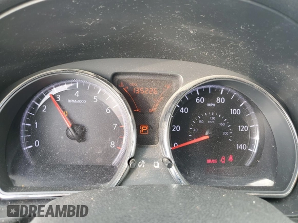 2012 Nissan Versa SV with VIN 3N1CN7AP2CL850046, listed as a Copart auction lot 85143004 with 135,226 mi miles and Salvage Title. Bid and sale history available at carsss.com. Image 9.