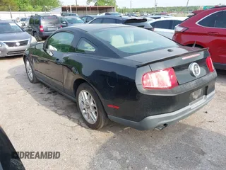 2012 Ford Mustang V6 Premium with VIN 1ZVBP8AM8C5220642, listed as a IAAI auction lot 42110826 with 106,322 mi miles. Bid and sale history available at carsss.com. Image 3.