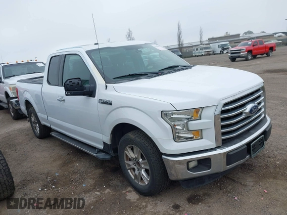 2016 Ford F-150 XL with VIN 1FTEX1CP6GKF19813, listed as a IAAI auction lot 41834855 with 182,415 mi miles and . Bid and sale history available at carsss.com. Image 1.