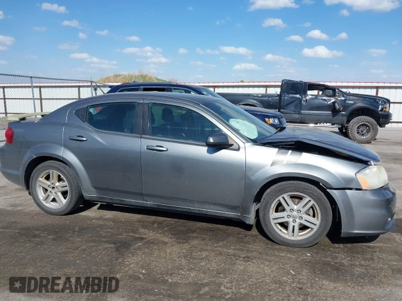 2013 Dodge Avenger SXT with VIN 1C3CDZCG5DN544909, listed as a IAAI auction lot 42274681 with 136,781 mi miles and . Bid and sale history available at DreamBid. Image 14.