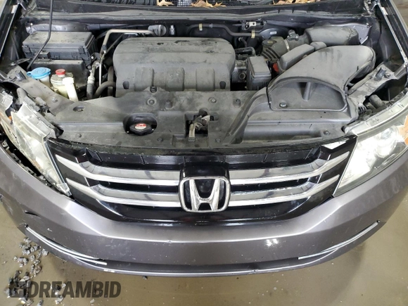 2015 Honda Odyssey EX z VIN 5FNRL5H43FB031014, wystawiony jako Copart lot #55764275 z przebiegiem 110 735 mil mil oraz Szkoda całkowita • Salvage title. Historia ofert i sprzedaży dostępna na DreamBid. Obrazek 12.