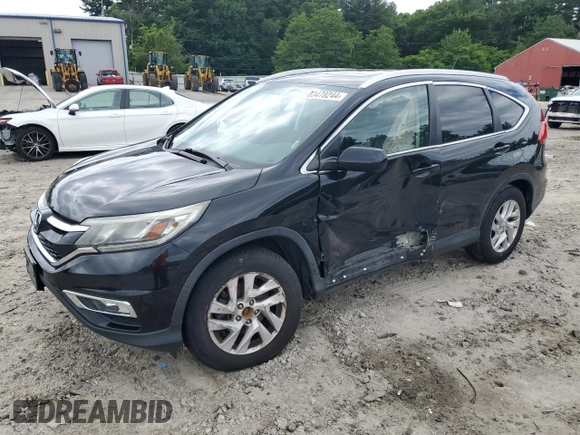 2015 Honda CR-V EX-L with VIN 2HKRM4H72FH668687, listed as a Copart auction lot 60478244 with Not Provided miles and Salvage Title. Bid and sale history available at DreamBid. Image 1.