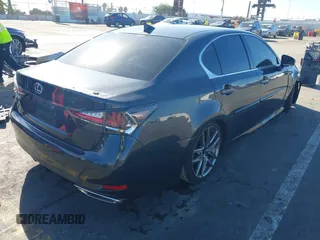 2018 Lexus GS with VIN JTHBZ1BL2JA014729, listed as a IAAI auction lot 41225803 with 60,587 mi miles. Bid and sale history available at carsss.com. Image 4.