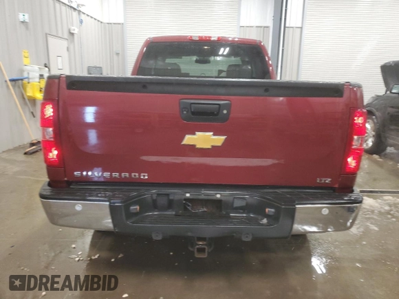 2013 Chevrolet Silverado 1500 LTZ with VIN 1GCRKTE76DZ110206, listed as a Copart auction lot 78084244 with 65,542 mi miles and Clean Title. Bid and sale history available at DreamBid. Image 6.
