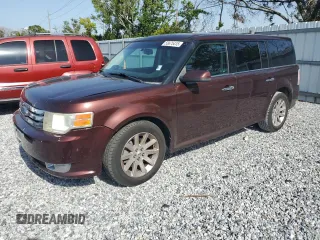 2009 Ford Flex SEL z VIN 2FMDK52CX9BA89857, wystawiony jako Copart lot #55675415 z przebiegiem 238 779 mil mil oraz Szkoda całkowita • Salvage title. Historia ofert i sprzedaży dostępna na DreamBid. Obrazek 1.