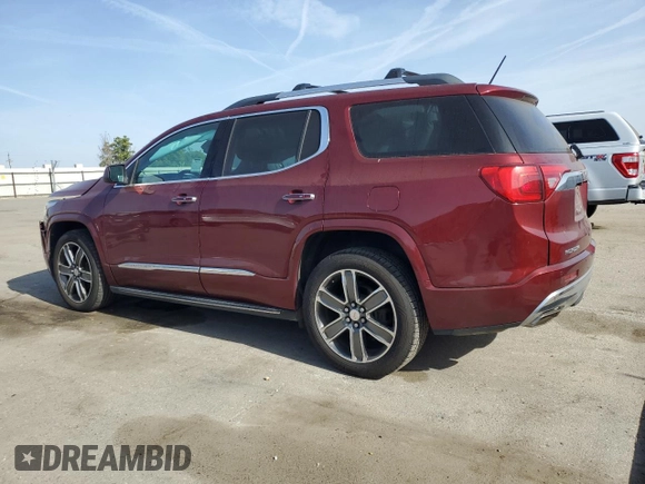 2017 GMC Acadia Denali z VIN 1GKKNXLS1HZ125178, wystawiony jako Copart lot #54058725 z przebiegiem 97 981 mil mil oraz Szkoda całkowita • Salvage title. Historia ofert i sprzedaży dostępna na DreamBid. Obrazek 2.