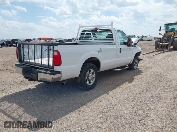 2016 Ford Super Duty F-250 SRW XL with VIN 1FTBF2A64GEC03217, listed as a IAAI auction lot 42048197 with 190,911 mi miles. Bid and sale history available at carsss.com. Image 4.