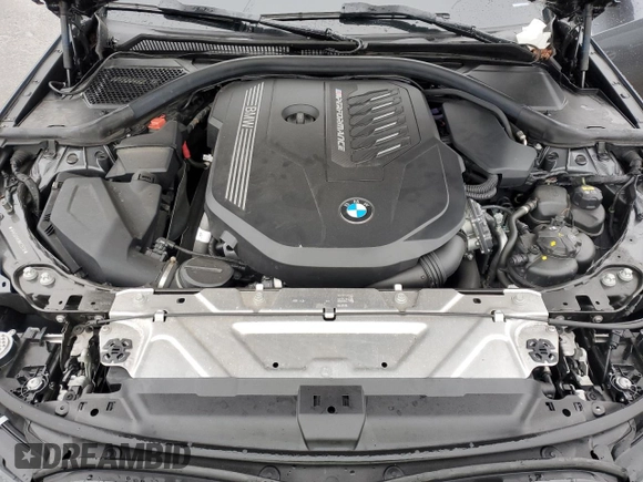 2022 BMW 3 Series M340i xDrive with VIN 3MW5U9J00N8C25719, listed as a Copart auction lot 48188795 with 21,969 mi miles and Salvage Title. Bid and sale history available at carsss.com. Image 11.