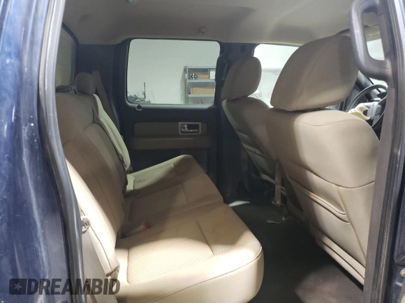 2009 Ford F-150 XL with VIN 1FTPW14V89KB48942, listed as a Copart auction lot 48943945 with 135,989 mi miles and Salvage Title. Bid and sale history available at carsss.com. Image 10.