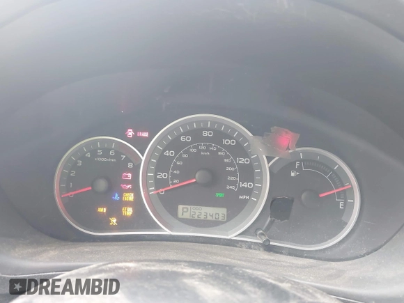 2009 Subaru Impreza i z VIN JF1GH61639H817951, wystawiony jako IAAI lot #42208659 z przebiegiem 223 403 mil mil oraz . Historia ofert i sprzedaży dostępna na DreamBid. Obrazek 7.