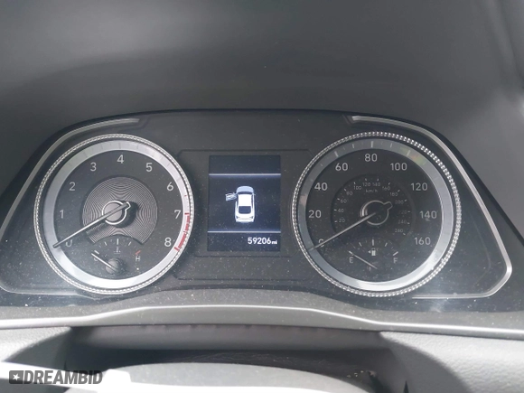 2020 Hyundai Sonata SE with VIN 5NPEG4JA7LH012153, listed as a IAAI auction lot 41748512 with 59,206 mi miles. Bid and sale history available at carsss.com. Image 15.
