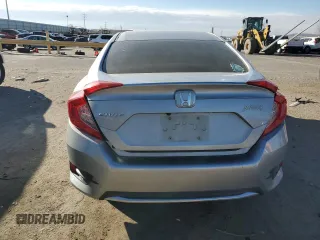 2020 Honda Civic Sedan LX with VIN 2HGFC2F69LH553241, listed as a Copart auction lot 41502005 with 105,751 mi miles and Salvage Title. Bid and sale history available at carsss.com. Image 6.