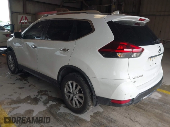 2020 Nissan Rogue S with VIN KNMAT2MV8LP519208, listed as a IAAI auction lot 41863795 with 99,608 mi miles. Bid and sale history available at carsss.com. Image 3.