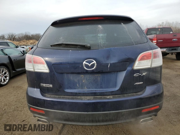 2009 Mazda CX-9 Grand Touring with VIN JM3TB38VX90177037, listed as a Copart auction lot 89050805 with 149,828 mi miles and Salvage Title. Bid and sale history available at carsss.com. Image 6.