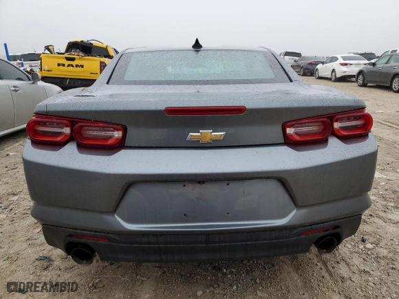 2022 Chevrolet Camaro 1LT with VIN 1G1FB1RX8N0100101, listed as a Copart auction lot 42100495 with 37,969 mi miles and Salvage Title. Bid and sale history available at carsss.com. Image 6.