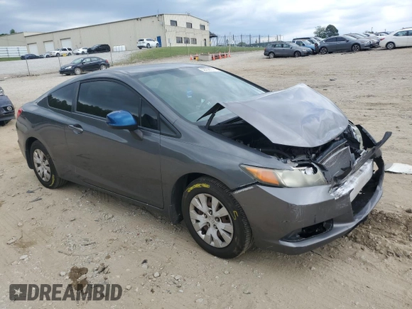 2012 Honda Civic Cpe LX with VIN 2HGFG3B56CH509026, listed as a Copart auction lot 52236744 with 178,795 mi miles and Salvage Title. Bid and sale history available at carsss.com. Image 4.