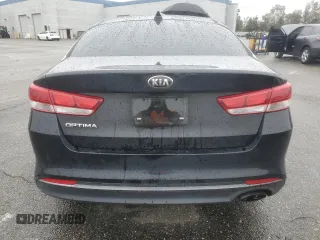 2018 Kia Optima LX with VIN 5XXGT4L3XJG261199, listed as a Copart auction lot 48637255 with 107,293 mi miles and Salvage Title. Bid and sale history available at carsss.com. Image 6.