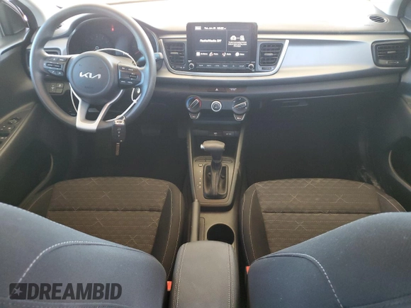 2022 Kia Rio S with VIN 3KPA24AD2NE443935, listed as a Copart auction lot 60529534 with 9,120 mi miles and Salvage Title. Bid and sale history available at carsss.com. Image 8.