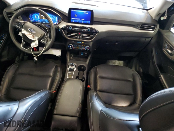 2021 Ford Escape SEL с VIN 1FMCU9H69MUB09730, выставлен на аукционе Copart как лот 63074195 с пробегом 42 529 миль миль и Списание • Salvage title. История ставок и продаж доступна на DreamBid. Изображение 8.