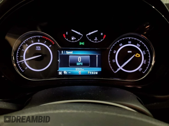 2016 Buick Regal Premium II with VIN 2G4GS5GX4G9157888, listed as a Copart auction lot 61869275 with 57,313 mi miles and Non repairable. Bid and sale history available at DreamBid. Image 9.