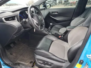 2020 Toyota Corolla Hatchback XSE with VIN JTNA4RBE9L3085912, listed as a Copart auction lot 86197504 with 70,238 mi miles and Salvage Title. Bid and sale history available at carsss.com. Image 7.