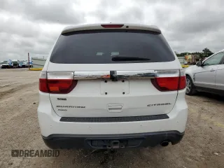 2013 Dodge Durango Citadel with VIN 1C4RDJEG1DC660821, listed as a Copart auction lot 55357784 with 109,977 mi miles and Salvage Title. Bid and sale history available at carsss.com. Image 6.