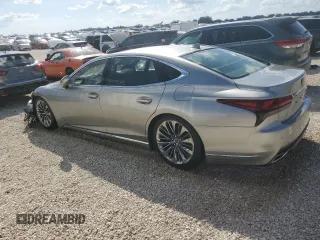 2021 Lexus LS with VIN JTHD51FF7M5014893, listed as a Copart auction lot 75668634 with 0 mi miles and Non Repairable. Bid and sale history available at carsss.com. Image 2.