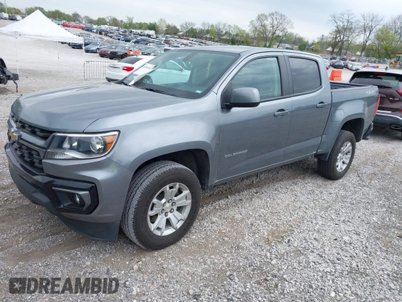 2022 Chevrolet Colorado 4WD LT с VIN 1GCGTCEN8N1227420, выставлен на аукционе IAAI как лот 42050345 с пробегом 54 922 миль миль и . История ставок и продаж доступна на DreamBid. Изображение 17.