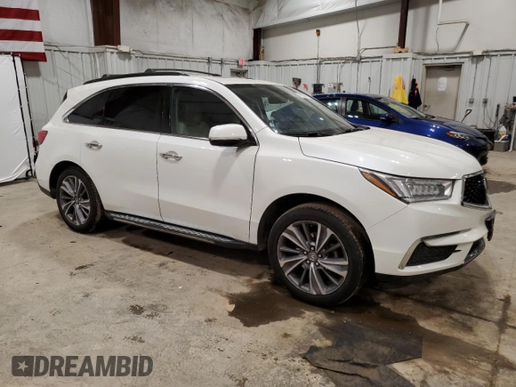 2018 Acura MDX w/Technology Pkg with VIN 5J8YD4H59JL020621, listed as a Copart auction lot 47530355 with 133,397 mi miles and Non Repairable. Bid and sale history available at carsss.com. Image 4.